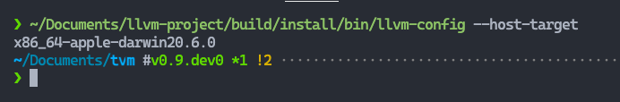 [Bug] The LLVM default host target in Mac m1 is x86_64, can't pass the ...