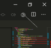 菜单栏右侧出现不明斜线 · Issue #109641 · microsoft/vscode · GitHub