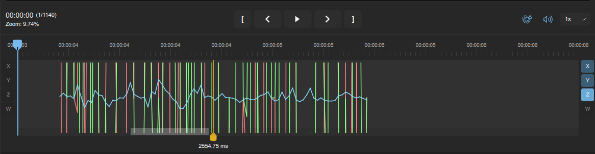 AutoSync fails: Optical flow only returns Z axis, X and Y are either 0 ...