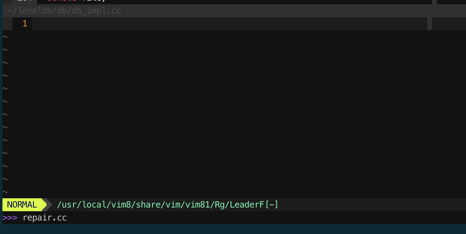 Leaderf! rg的结果能否支持也对文件路径进行模糊匹配？ · Issue #685 · Yggdroot/LeaderF · GitHub