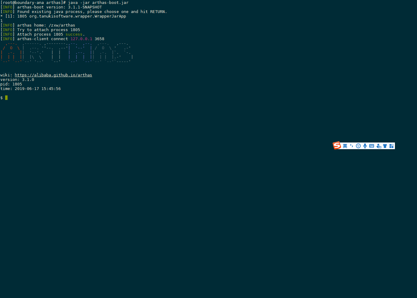 linux输入中文乱码 · Issue #738 · alibaba/arthas · GitHub