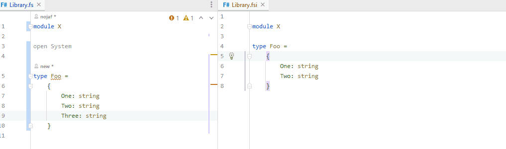 Add record field to signature file