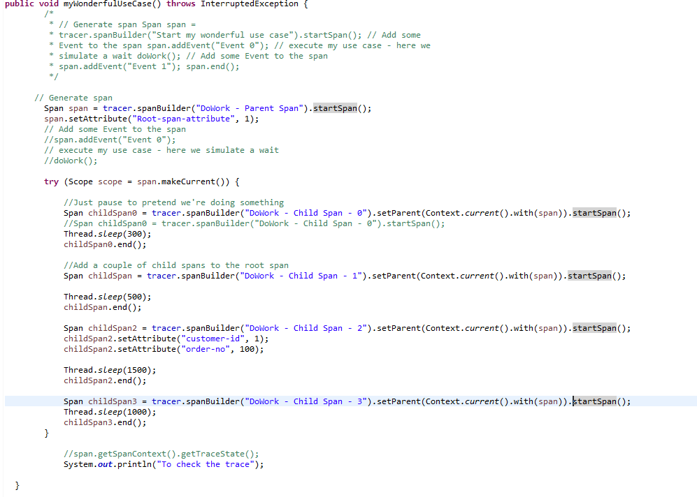 The parent span is not displaying in Zipkin and Jaeger exporter of 0.10 ...