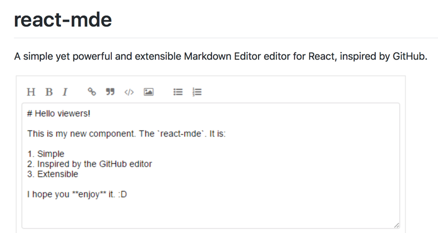 react markdown