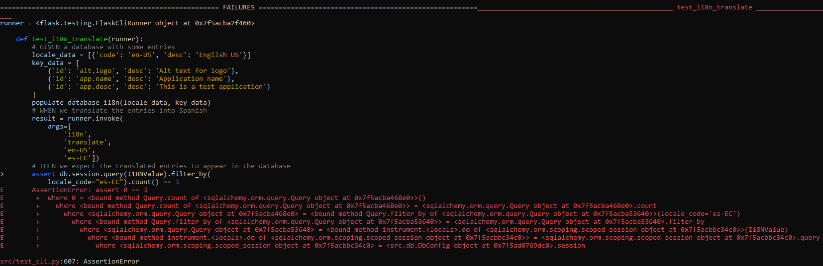 pytest halts on `test_cli.py` · Issue #697 · corpus-christi/corpus ...