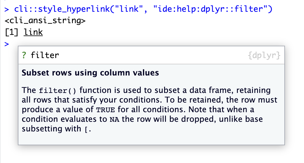 `ide:help` hyperlink should show usage · Issue #11449 · rstudio/rstudio ...
