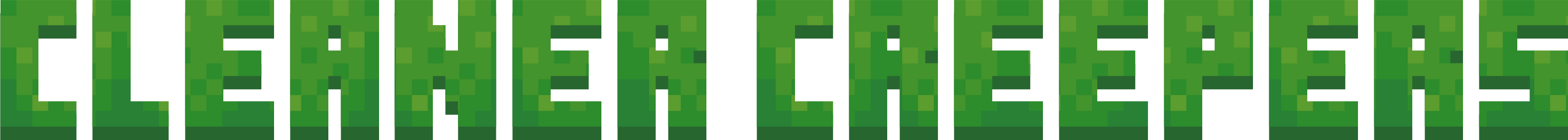 Creeperz' Cleaner Creepers - Resourcepack Minecraft Texture Pack