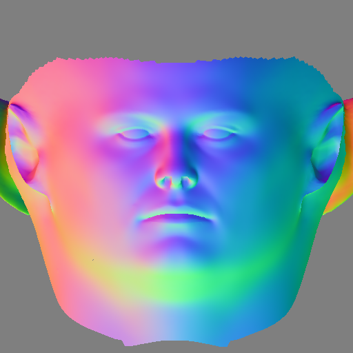 when calculate normal map, we find