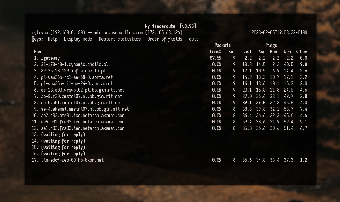 Error Failed to connect to when trying to use