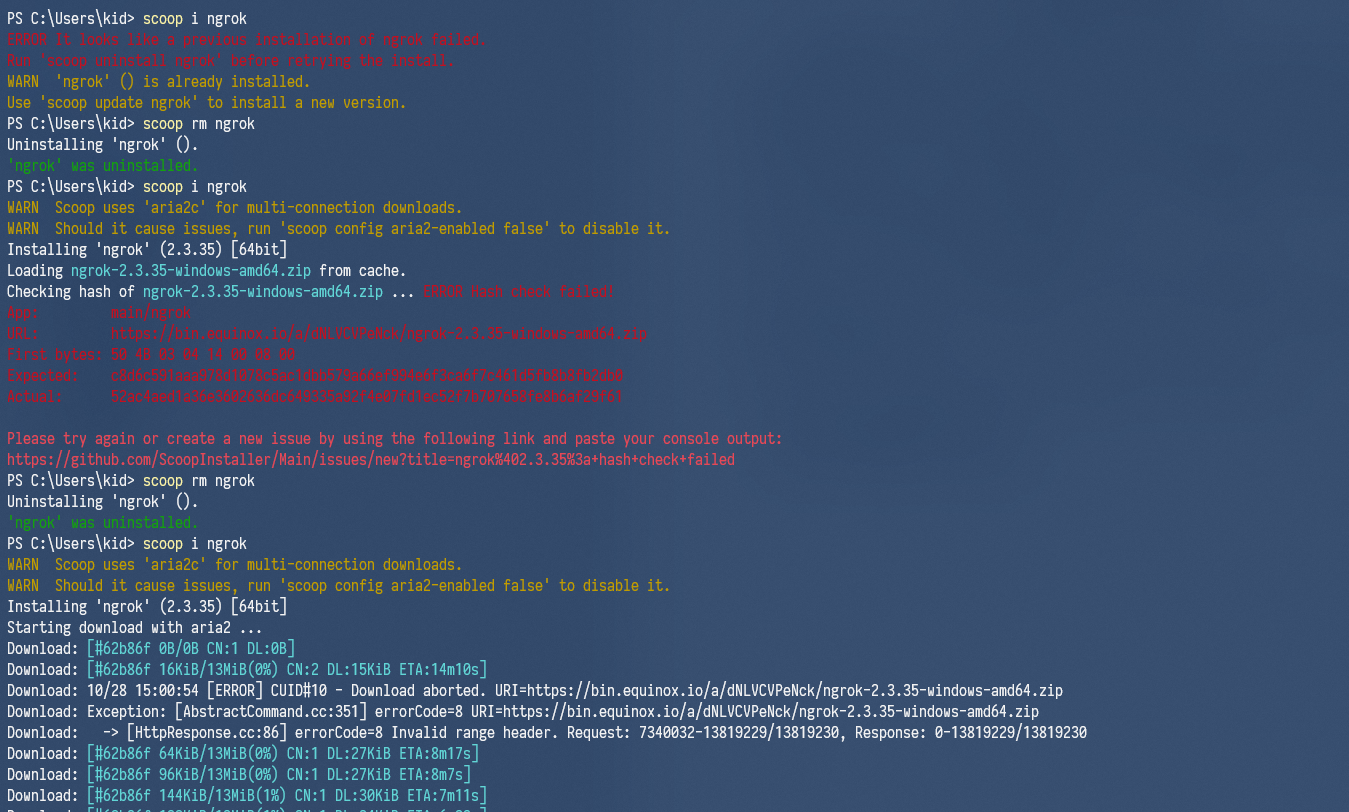 Why I have to uninstall twice after installation failed? · Issue #3718 ...