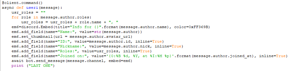 @client.command async def (message) never works · Issue #1147 · Rapptz ...
