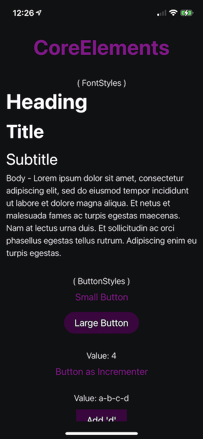 GitHub - sleeptil3/react-native-core-elements: A basic set of custom ...