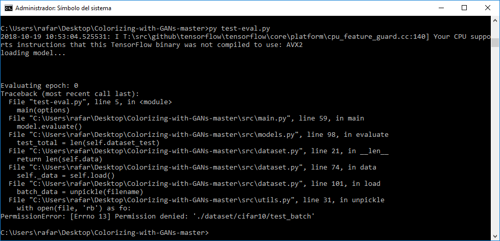 no train no test · Issue #6 · ImagingLab/Colorizing-with-GANs · GitHub