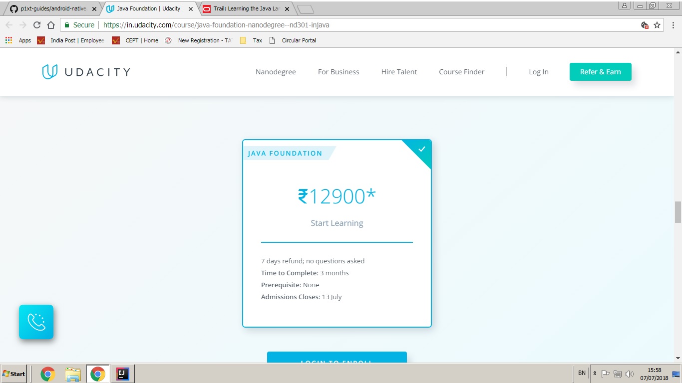 Any free alternative to Java programming basics course on Udacity ...