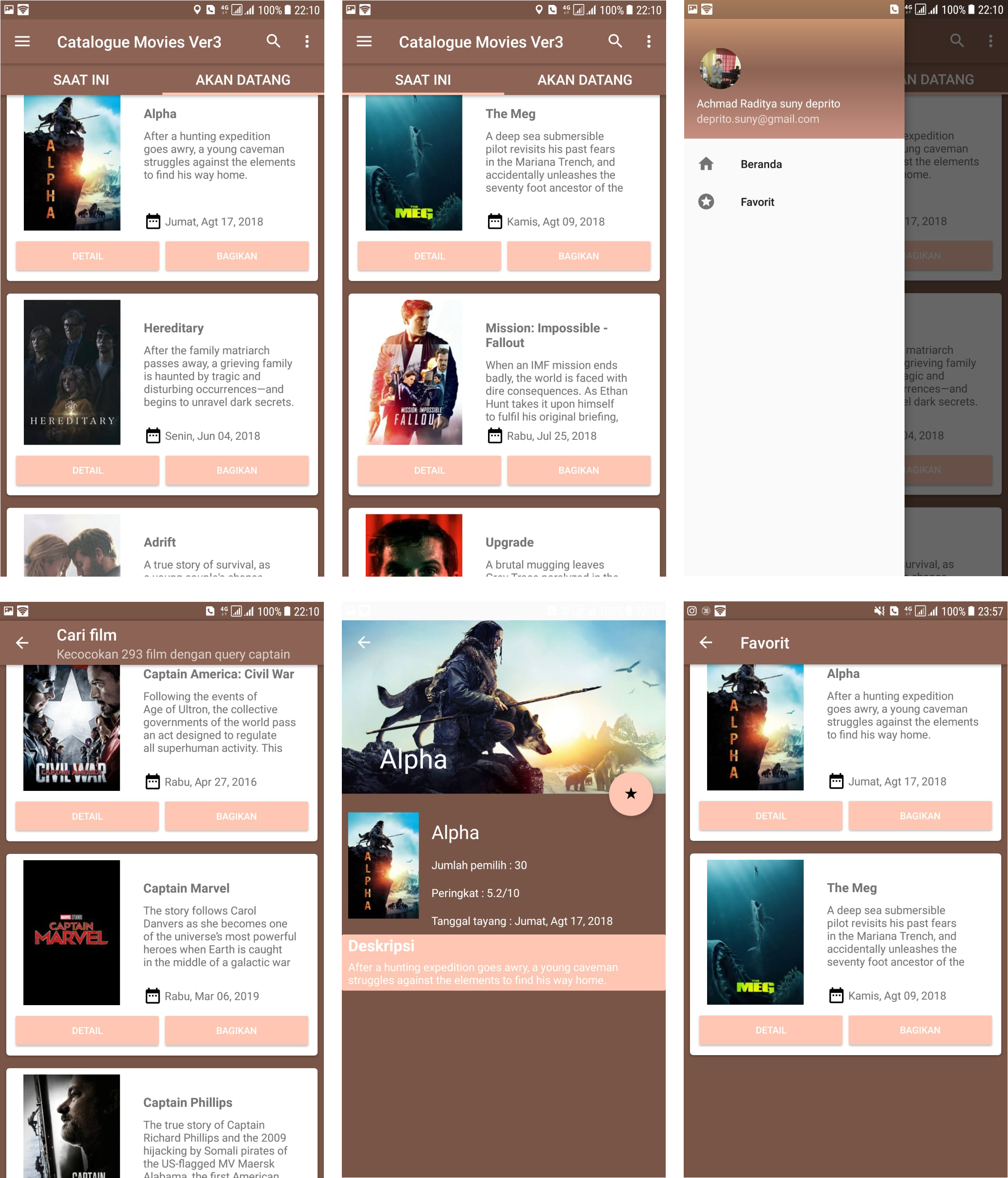 GitHub sunydeprito/dicodingcataloguemoviever3 This is the fourth