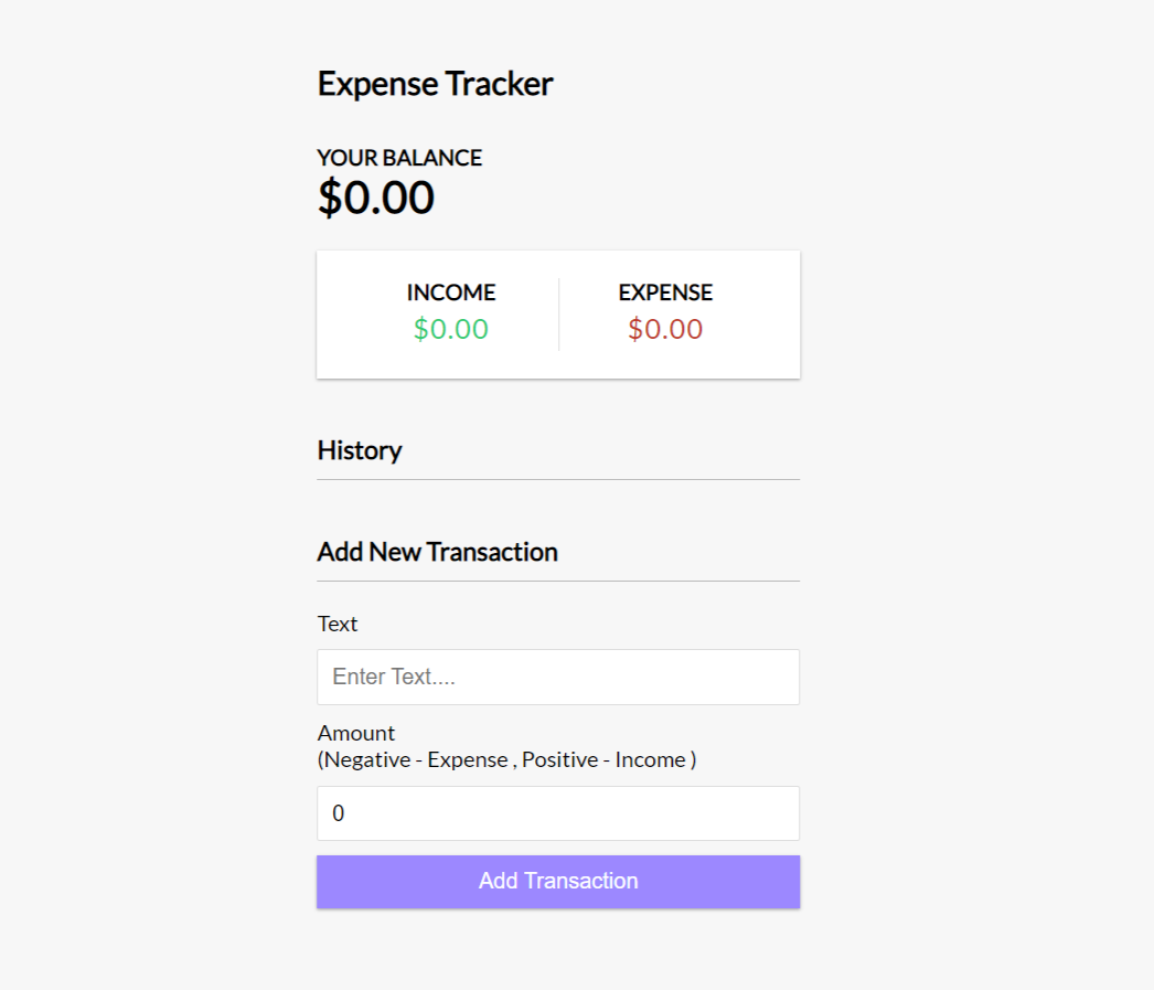 GitHub - Mohamedadelsaleh/Expense-Tracker: Expense Tracker using React-JS