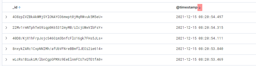 Sorting in Discover not working with "Hide Time Column" setting · Issue ...