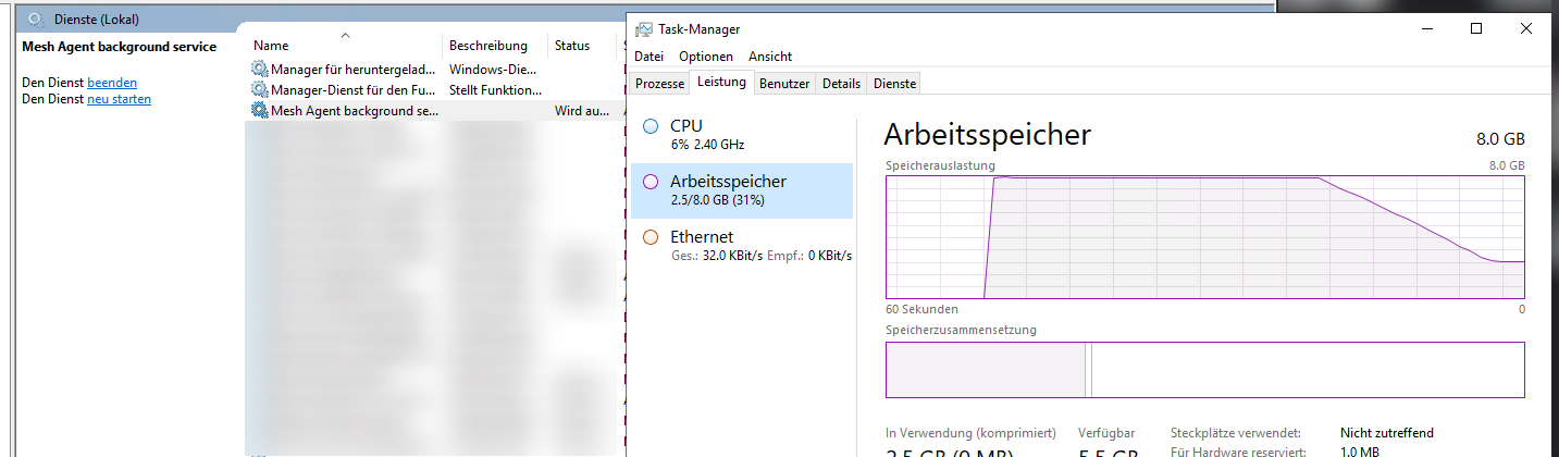 Memory leak · Issue #1991 · Ylianst/MeshCentral · GitHub