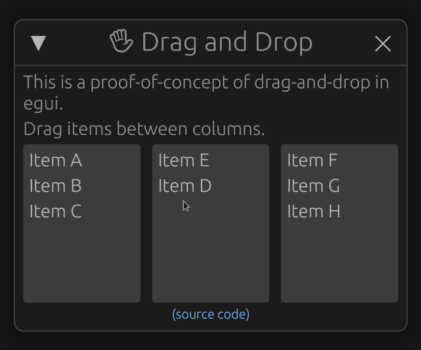 Right click drag and drop shows menu and drags · Issue #2924 · emilk ...