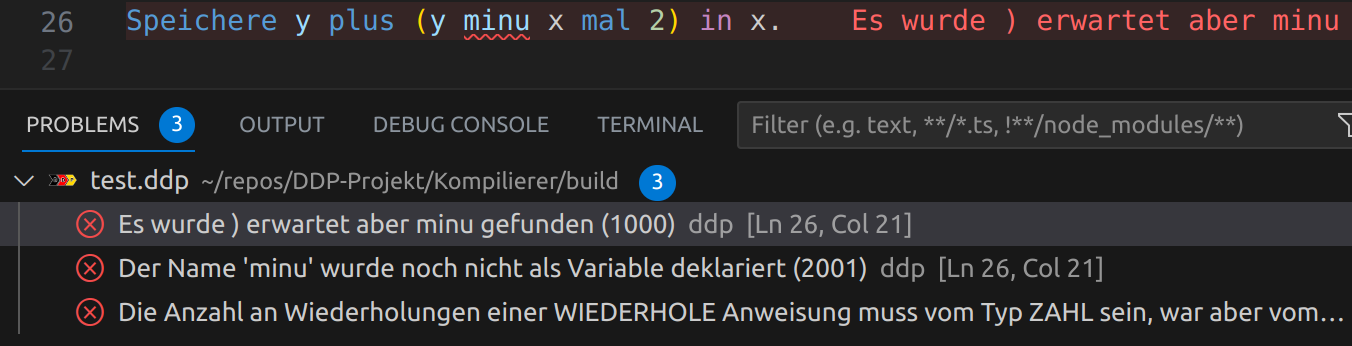 GitHub - DDP-Projekt/vscode-ddp: DDP Erweiterung für Visual Studio Code