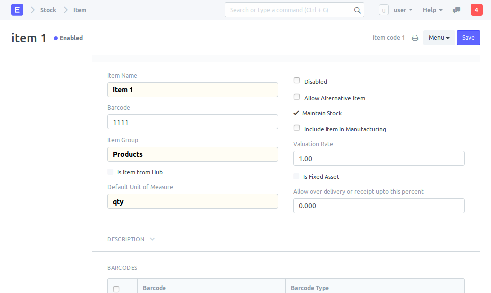POS Scan or Type Barcode results in "No Data" · Issue 16602 · frappe