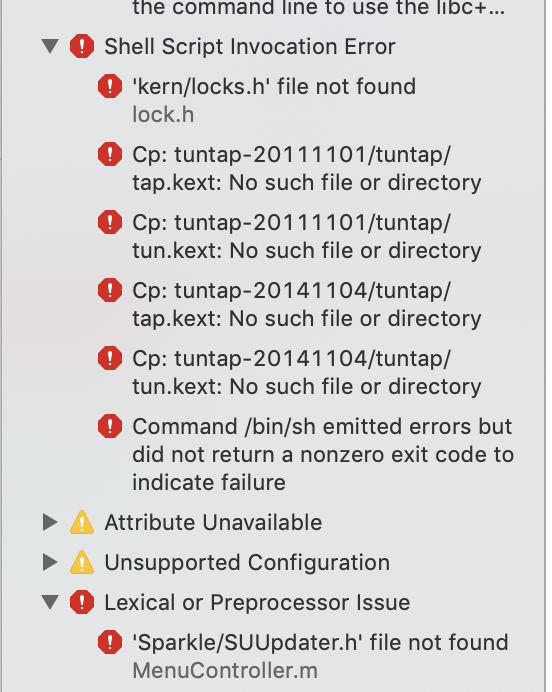 build error on Mac OS X Mojave 10.14.4 and Xcode 10.2 · Issue #530 ...