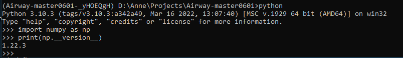 import numpy as np\r\nModuleNotFoundError: No module named \'numpy\'\r ...