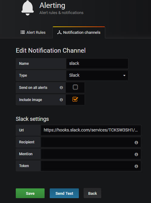 Slack notifications don't work · Issue #25932 · grafana/grafana · GitHub