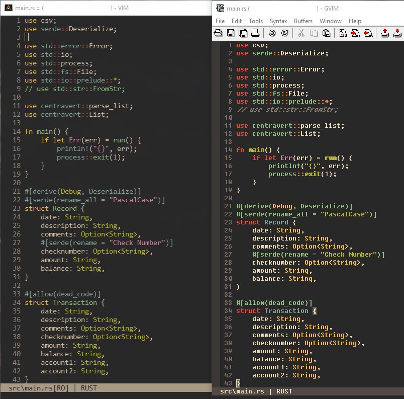 vim color scheme is not set correctly when you use WinPTY · Issue #2578 ...