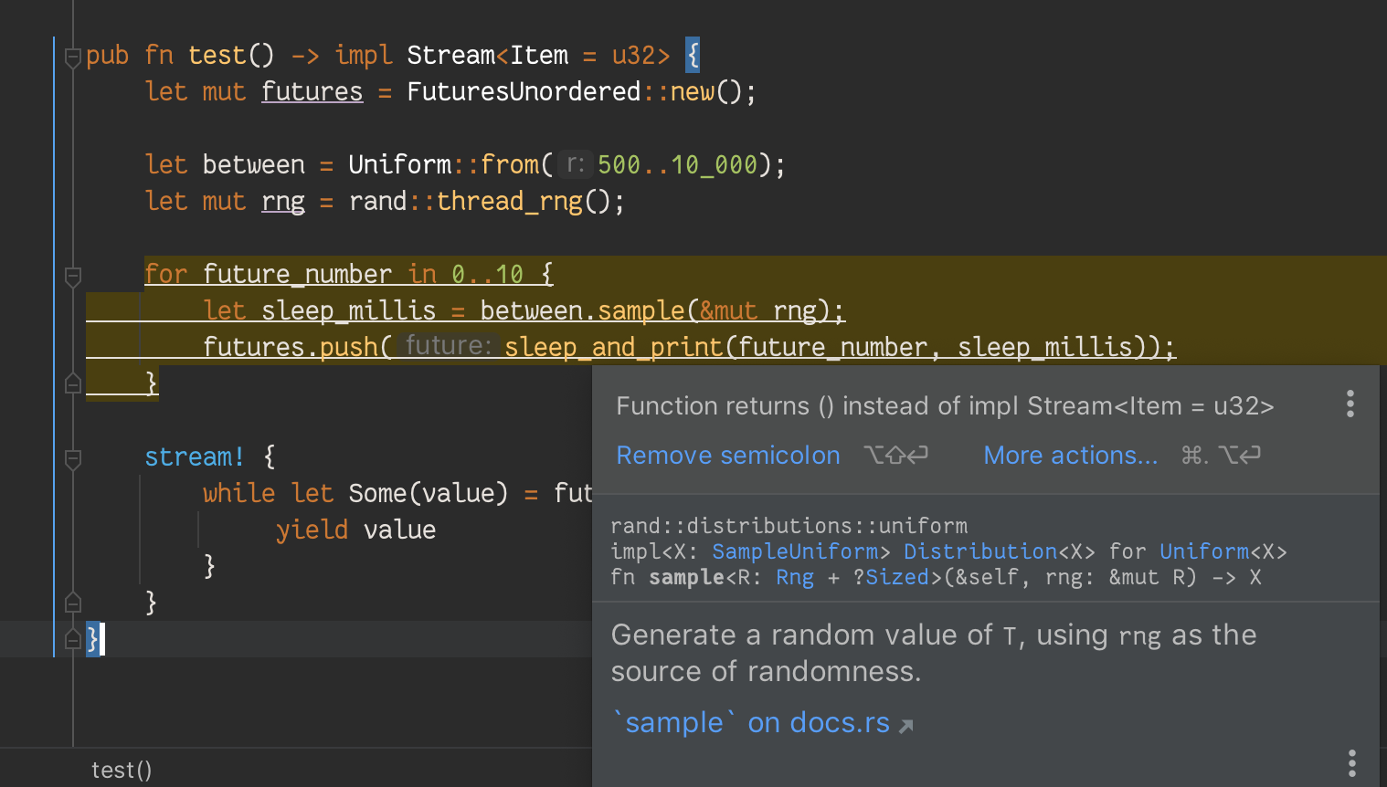 Incorrect error for return type with async-stream · Issue #6669 ...