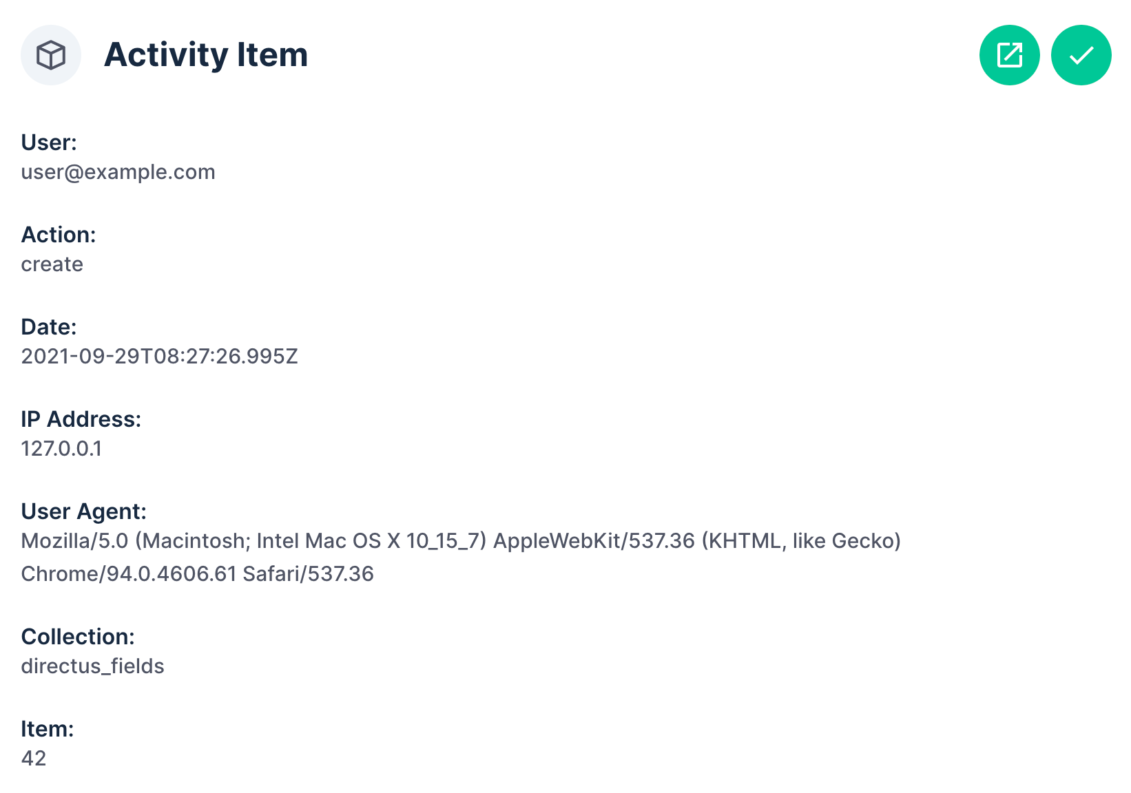 Activity item drawer not translated · Issue #8415 · directus/directus ...