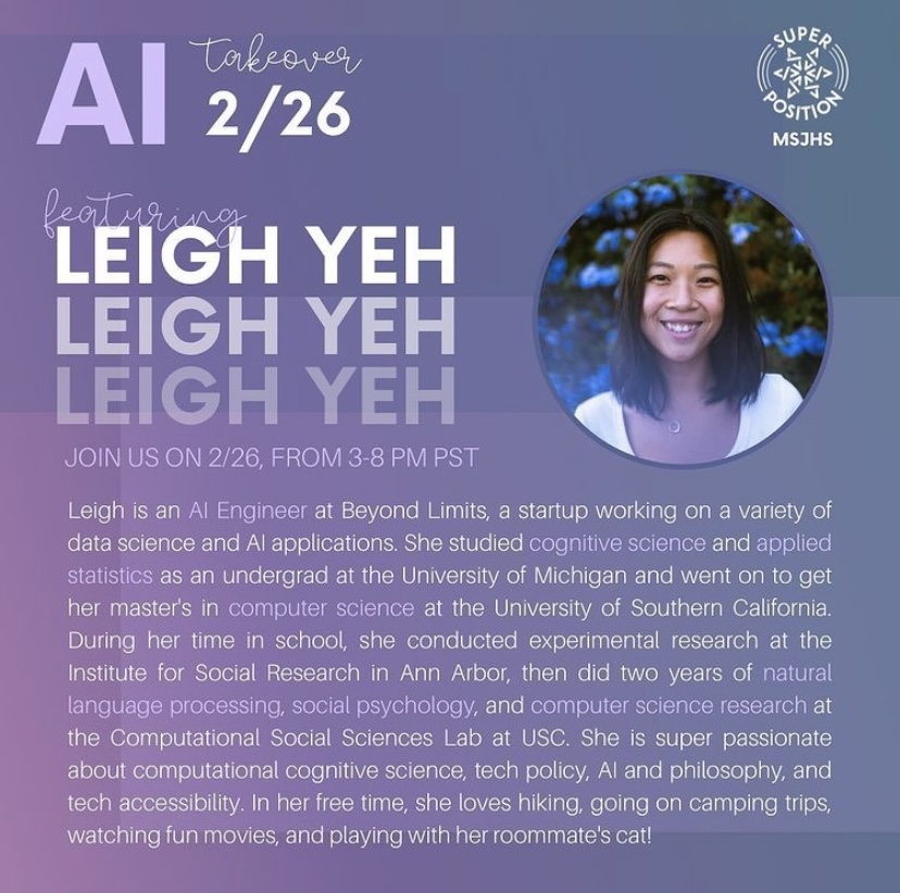Superposition MSJHS AI Instagram takeover