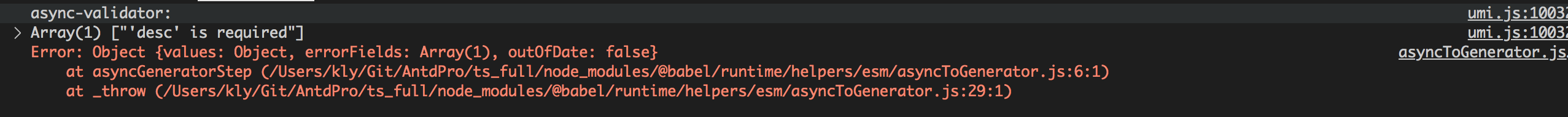 🐛[BUG]Form内容为空验证未通过，出现错误 · Issue #6416 · ant-design/ant-design-pro · GitHub