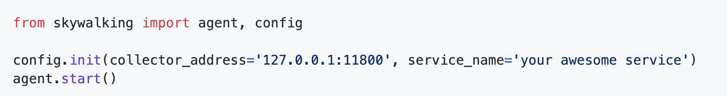 Invalid value for config --- skywalking-python · Issue #7457 · apache ...