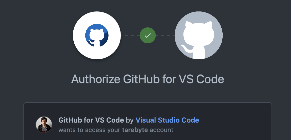 Visual-Studio-Code organization owns first party authentication but ...