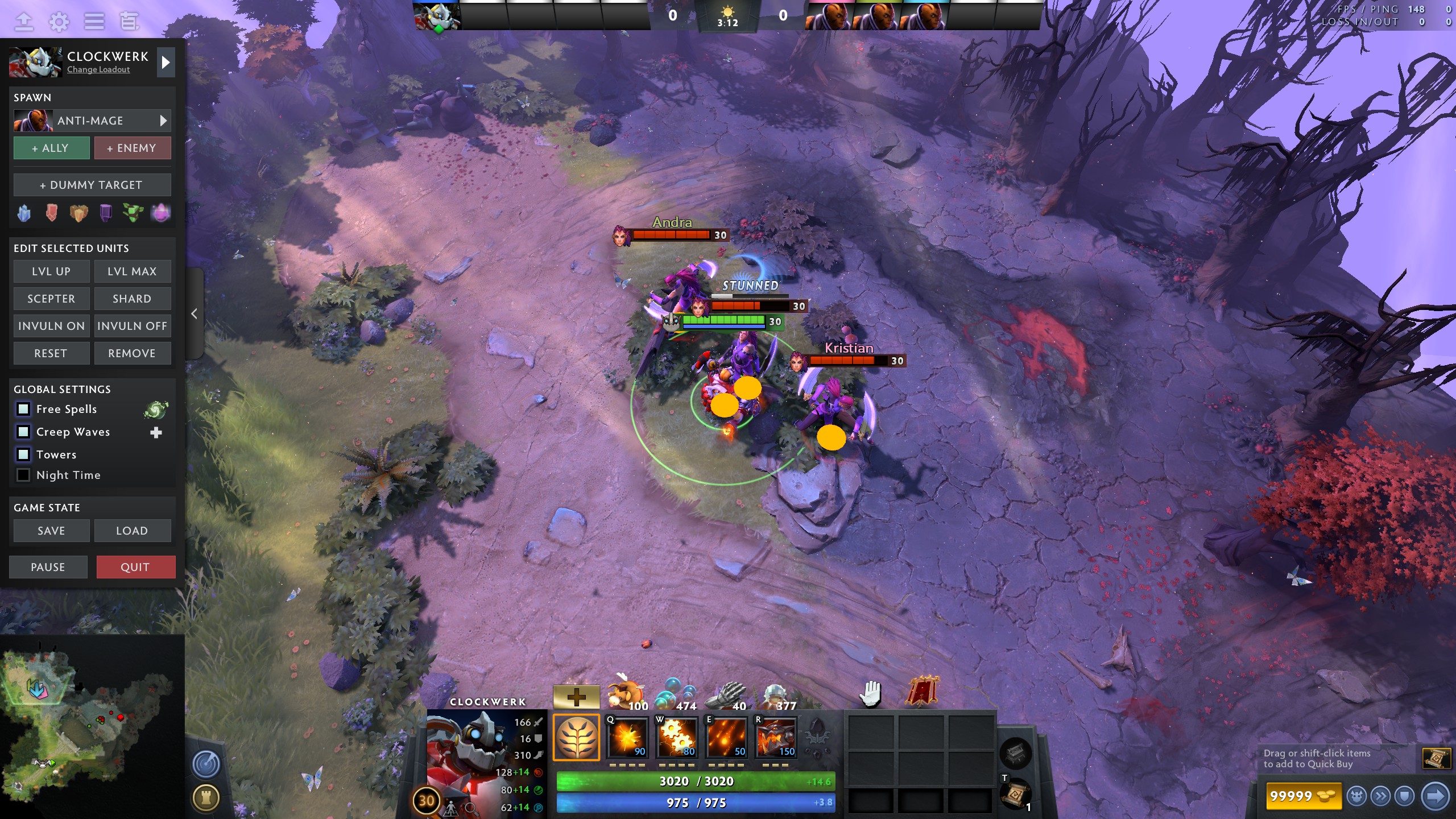 Eul's scepter of divinity interacts wrong with hookshot stun area