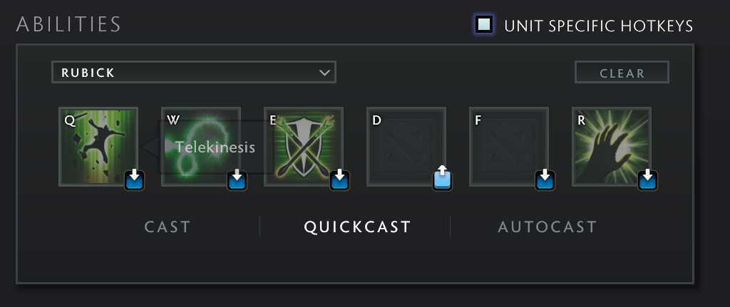 Quick Cast Indicator Quickcast issues with Enable Advanced Quickcast/Autocast Hotkeys On ...