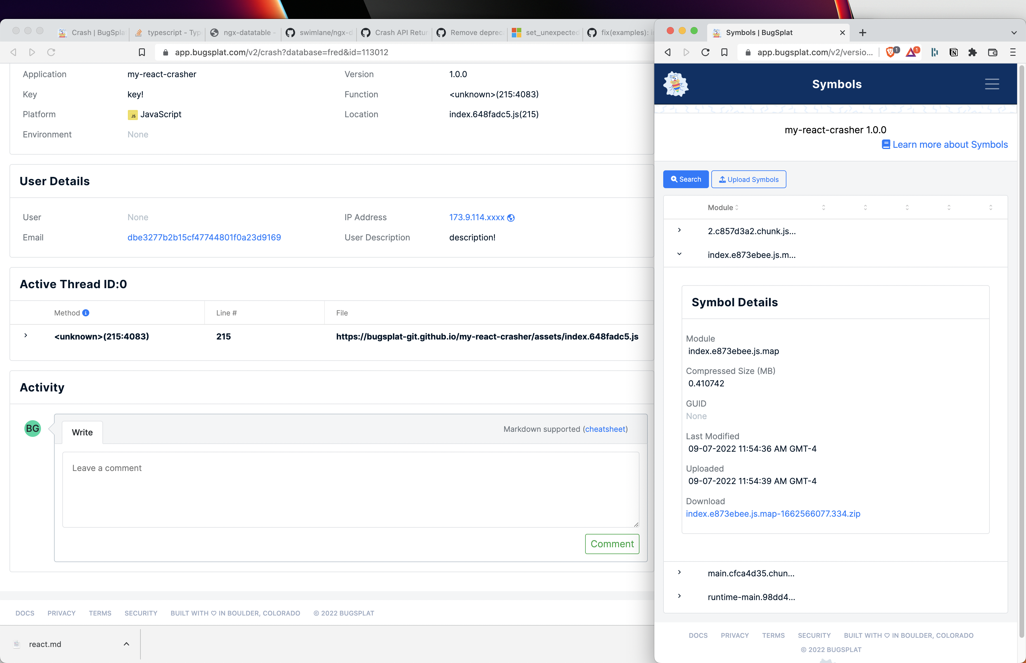 GitHub Pages Sample Uploading Wrong Sourcemaps · Issue #9 · BugSplat ...