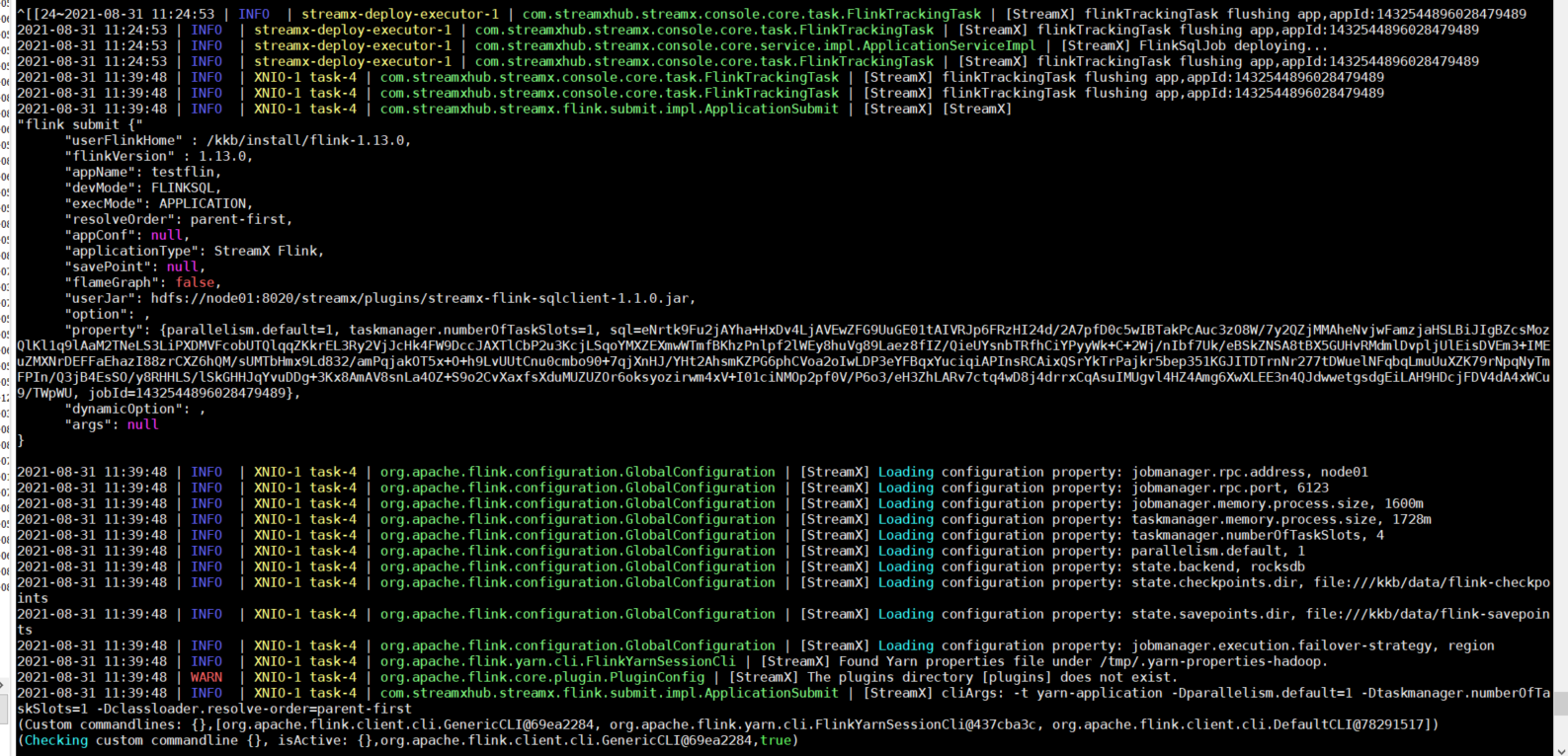 flink sql 程序找不到通过 upload 的jar包 · Issue #301 · apache/streampark · GitHub