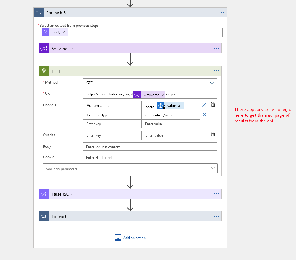 Get-GitHubRepoLogs and Get-GitHubVulnerabilityAlerts playbooks only ...