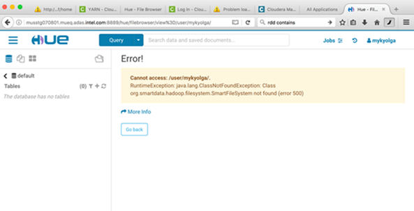 Hue error with SSM · Issue #1810 · Intel-bigdata/SSM · GitHub