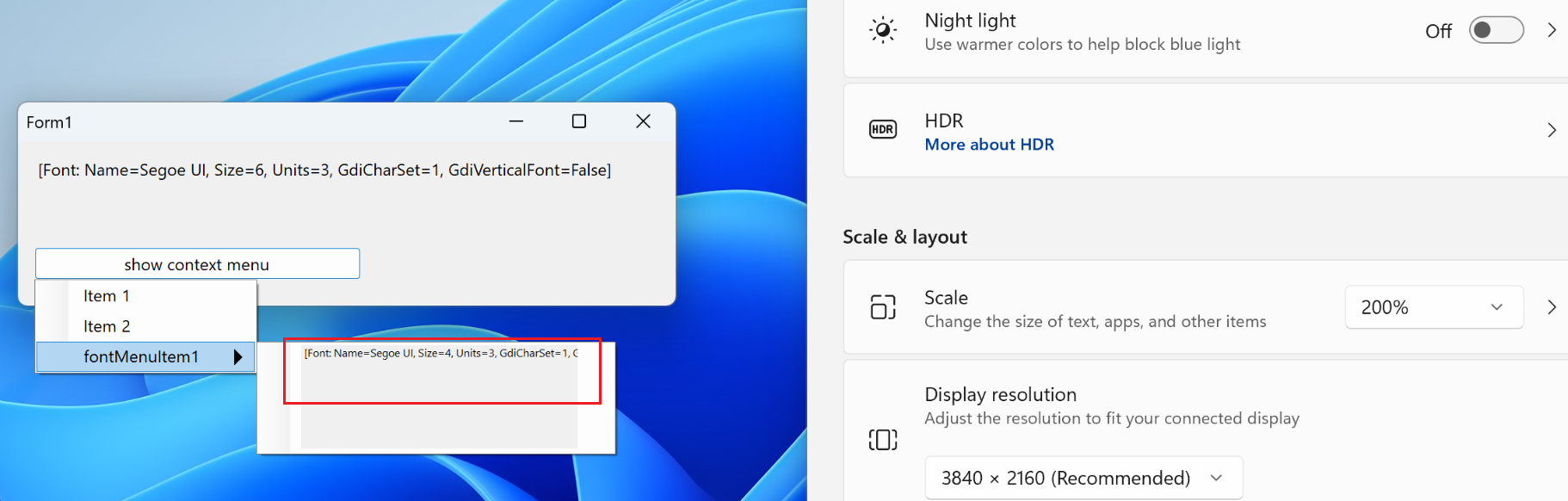 Font size of a UserControl in ToolStripControlHost is wrong after ...