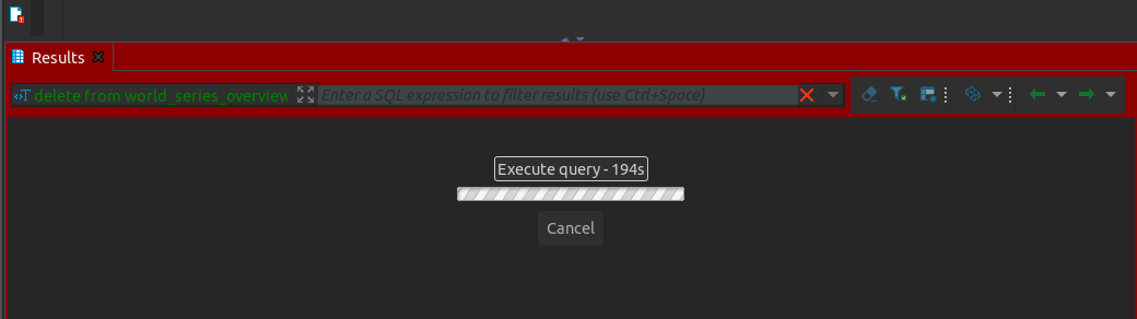Query's timer don't stop correctly · Issue #9257 · dbeaver/dbeaver · GitHub