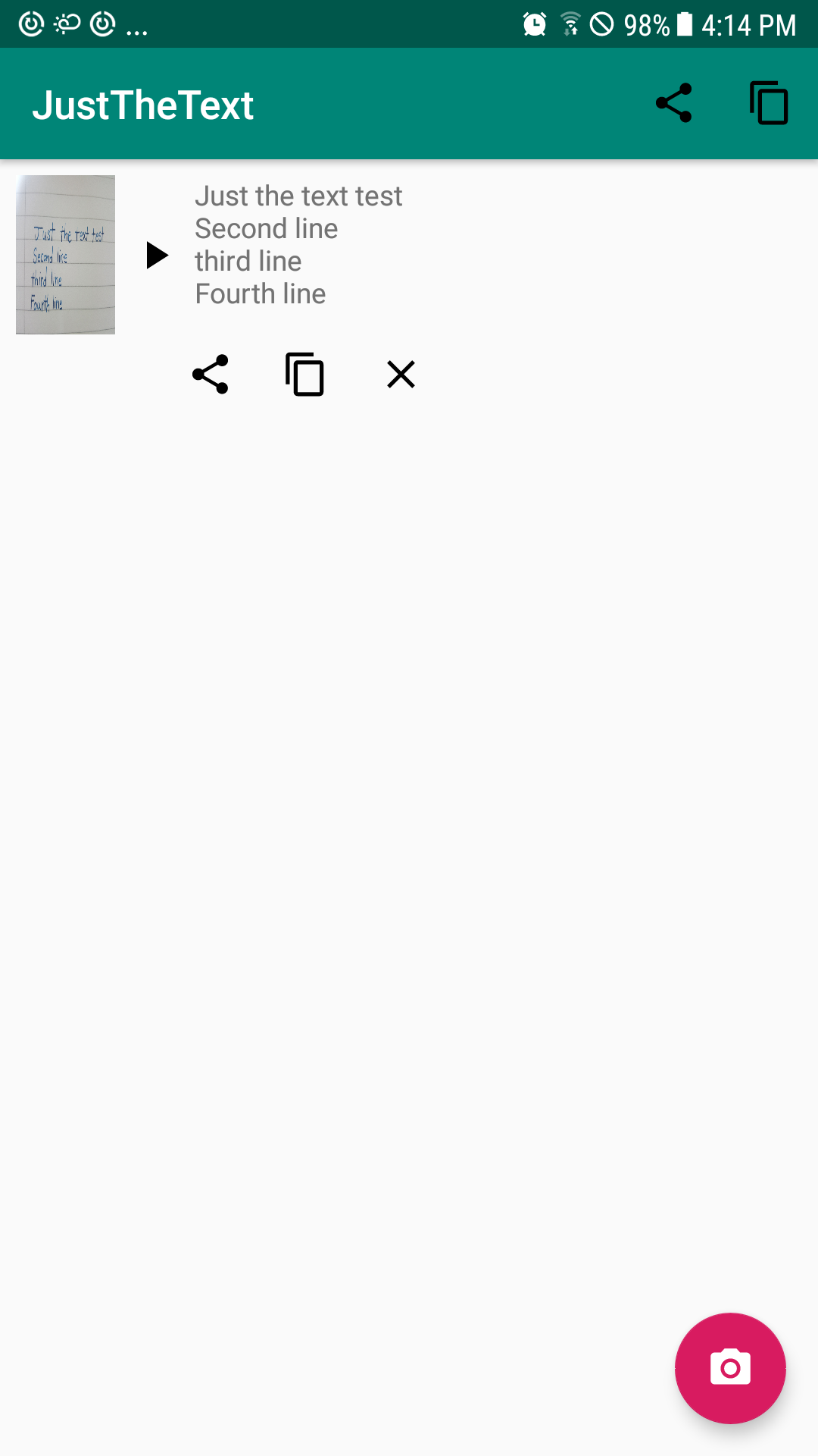 GitHub - keinix/JustTheText: Just the Text is a simple OCR app for ...
