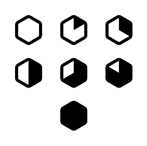 hexagon-progress
