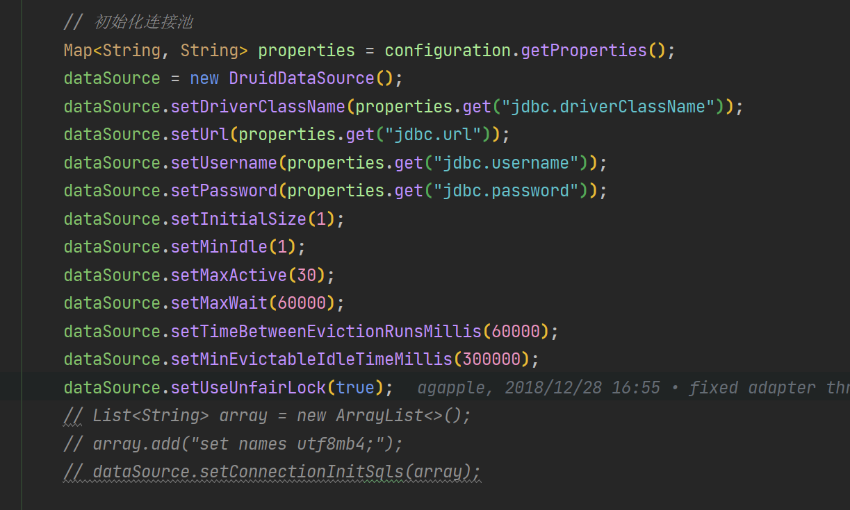 adapter testWhileIdle is true, validationQuery not set · Issue #3624 ...