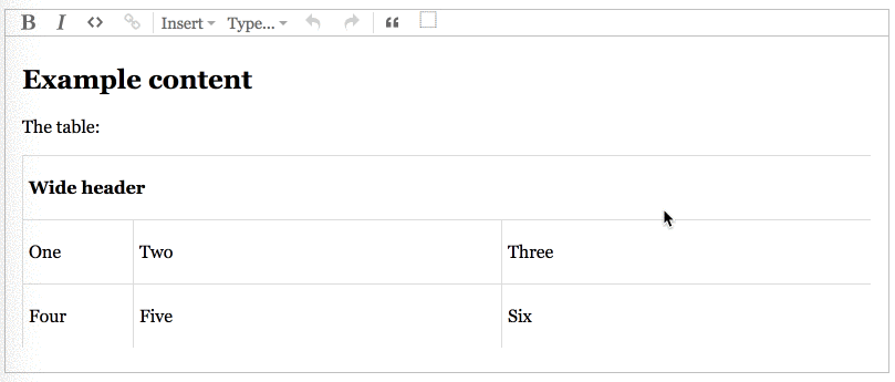 Drag and drop of table content is blocked · Issue #8 · ProseMirror ...