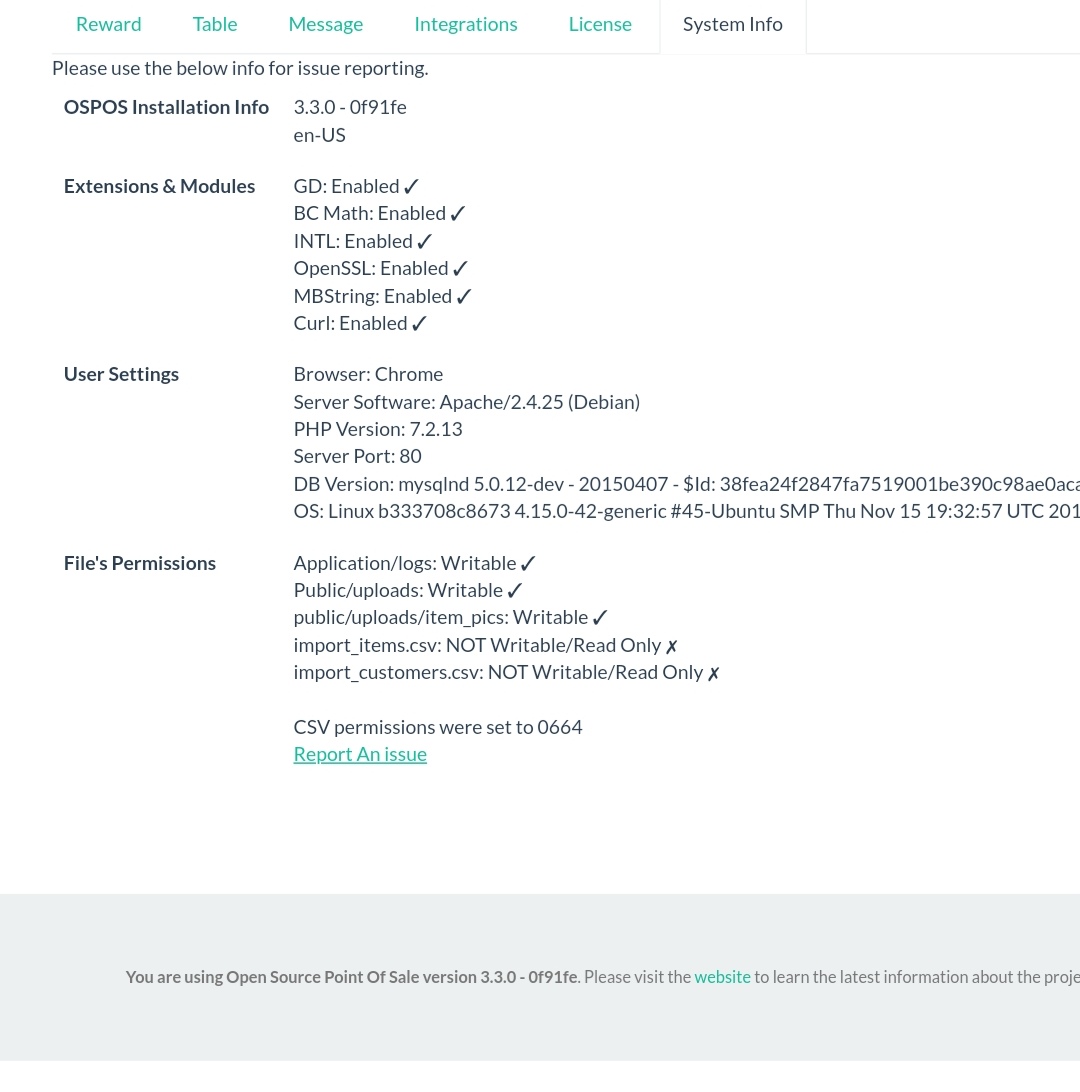 This is only a test to show new system info · Issue #2382 ...