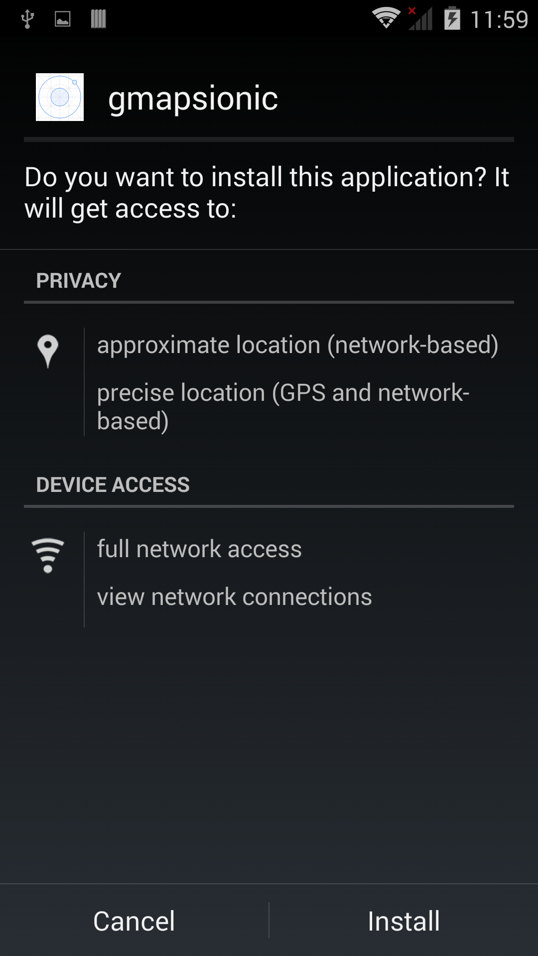 Plugin asks for extra permissions on Android 4.4.2 · Issue #588 ...