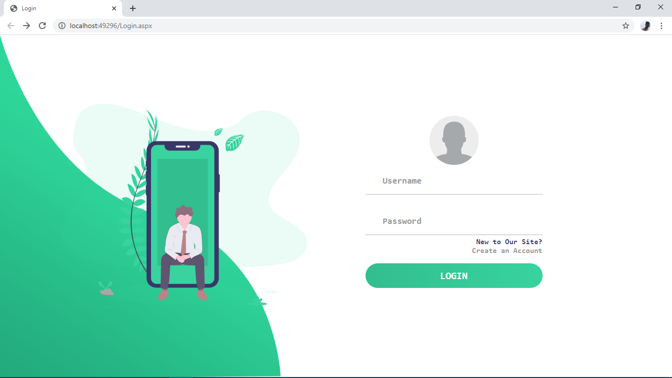 GitHub - justemandleni/portal-interface: Dynamic and responsive web ...